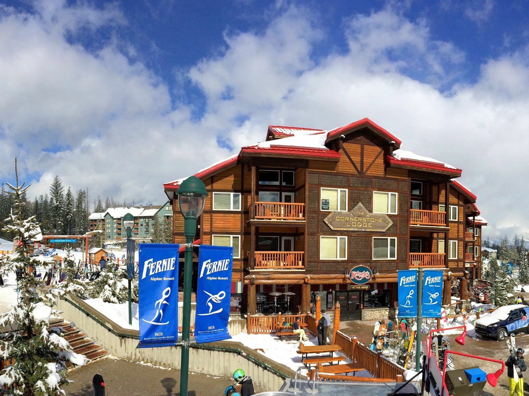 Cornerstone Lodge By Park Vacation Management Fernie Exteriér fotografie